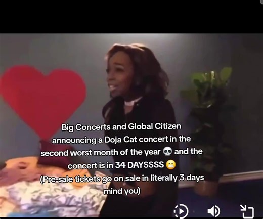 Doja Cat Concert Announcement Woes