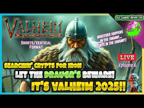 Valheim Update! SHORTS/VERTICAL FORMAT I need IRON! Let's go knock on some CRYPTS!