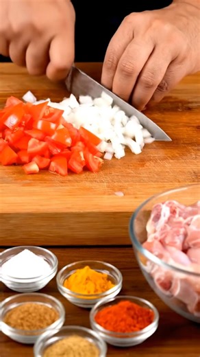 making chicken curry recipes part 1 #food #cooking