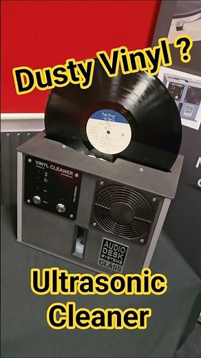 How to Clean - Ultrasonic Cleaning Dusty Vinyl LP Records Cleaner Audio Tips and Tricks