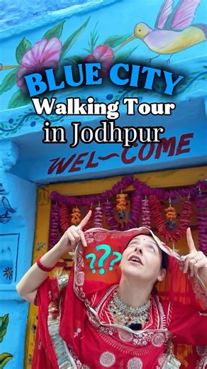 Jenny & Adam | India Travel Creators & Tour Designers 📍Delhi on Instagram: "🇬🇧 Everyone goes to Jodhpur to see the Blue City. Almost everyone does the same tour. Seeing Jodhpur isn’t the problem. Understanding it is. This is not a standard Blue City walk. We explore the old town with context, stories, and respect — and we provide traditional Rajasthani attire to truly feel the city and its culture. The result? You don’t just walk through Jodhpur — you belong to it. And yes, the photos come na