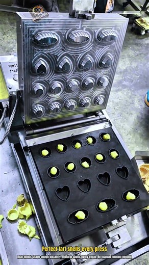 Tart Shell Forming Machine: Heat Precision Perfect Mold Baking Process