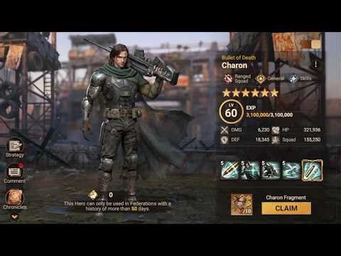 Charon Range Field Hero First Quick Look Review | Doomsday Last Survivors