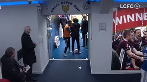Watch the best of the action from inside the tunnel at King Power Stadium where #lcfc beat Crystal Palace 2-1 🎥 | Leicester City Football Club