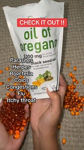 Feeling run down by seasonal changes? Our Oil of Oregano Black Seed Oil softgels are your natural solution for staying healthy: 🌱 Boosts your immune system, helping you fend off colds and flu 💧 Infused with Olive Oil for optimal absorption and maximum potency 🛡️ Supports respiratory health, promoting easier breathing and sinus relief 🌿 Rich in antioxidants to help reduce inflammation and promote overall wellness One softgel a day gives your body the extra strength it needs to fight off seaso