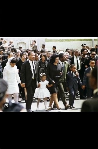 CORETTA SCOTT KING MOURNING MLK
