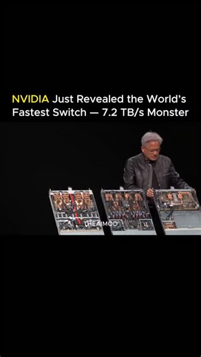 Make Money Online |💡Tips | Business | “This is the world’s fastest switch.” FOLLOW @theaimod to learn something new every day! Jensen Huang just dropped another hardware bomb —... | Instagram