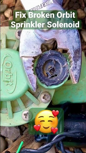 💦 Fix Orbit Sprinkler Solenoid (#SHORTS)
