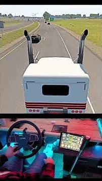 Almost 2 minutes of jake brake 🔥 | 4k | American Truck Simulator | Realistic Driving