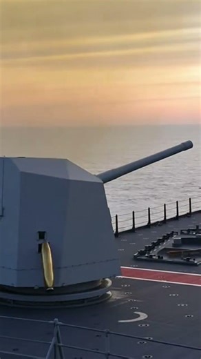 { "subject": "H/PJ-45A 130mm Main Gun", "action": "Barrel recoils 12 inches backward