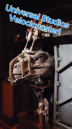 Universal Studios Velocicoaster Raptor!