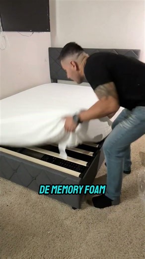 Dreams memory foam mattress 😴✅ #mattress #bed #foam