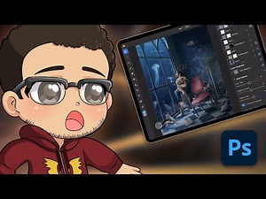 Using Photoshop on iPad Pro in 2024