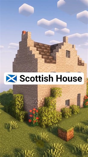 Simple Scottish House Tutorial – Easy Minecraft Build for Survival!