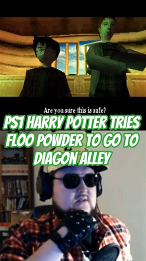 #ps1 #harrypotter tries Floo Powder to go to #diagonalley