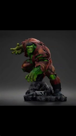 The Incredible Hulk Unleashed.#hulk #marvel #avengers #figurine #favorite