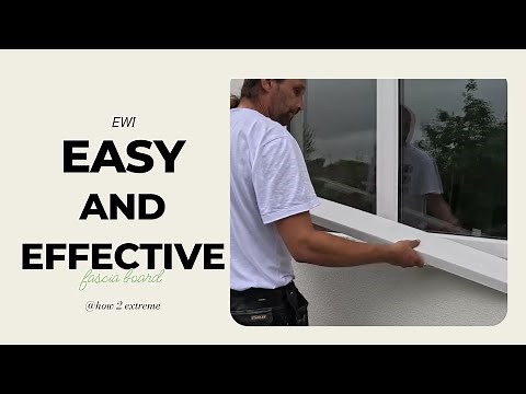 How to Extend Window Sills for External Wall Insulation