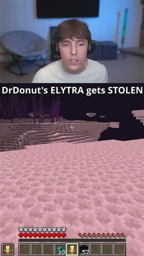 DrDonut gets his ELYTRA STOLEN!!