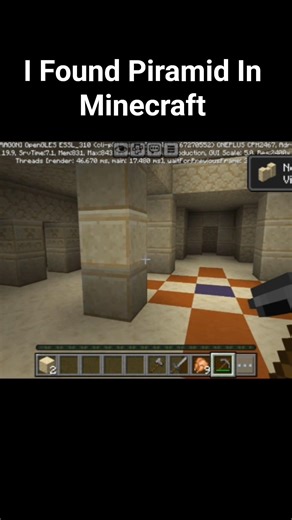 how did i die 😨? Minecraft Desert Piramid || #minecraft #minecraftshorts #viral