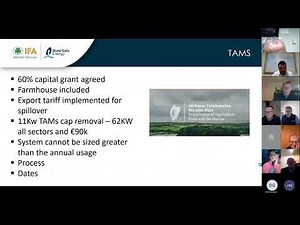 IFA Online Solar Information Meeting - TAMS 3