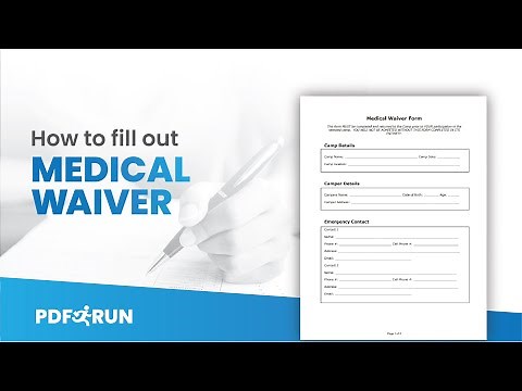 How to Fill Out Medical Waiver Online | PDFRun