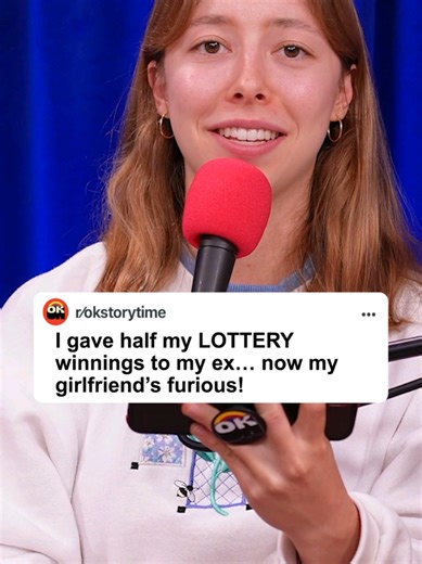 I gave half my lottery winnings to my ex... now my girlfriend's furious! #reddit #redditstories #redditreadings #reddit_tiktok