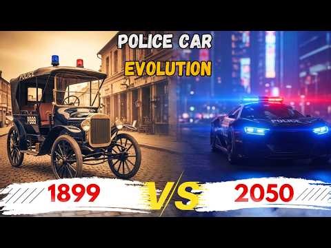 Police Car Evolution in America 1899–2050 | U.S. Police Vehicles
