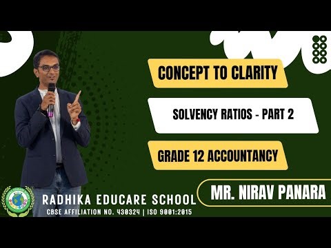Solvency Ratios – Part 2 | Class 12 Accountancy | CBSE Board 2025–26