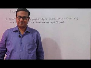 Addition table modulo5 with identity and inverse