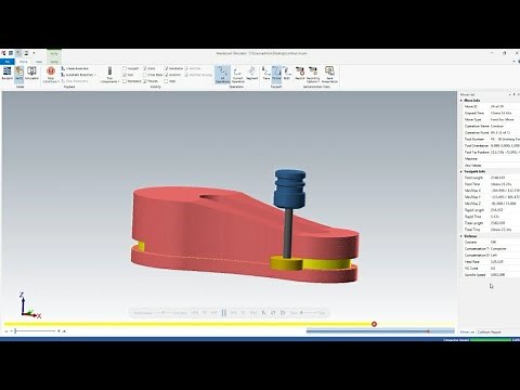 Tutorial Mastercam : Tool Slot Mill