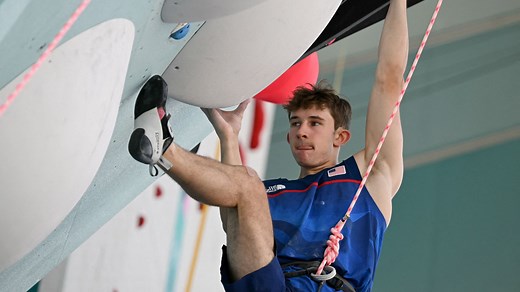 U.S. climber Colin Duffy advances to men's combined final
