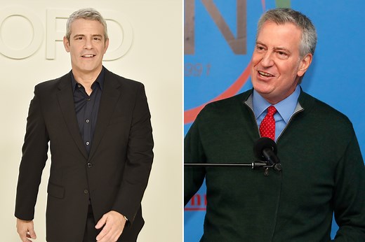Andy Cohen drunkenly blasts de Blasio during NYE show