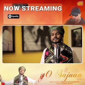 1.5M views · 215K reactions | After back to back 8 blockbuster hits in a row from 4 super hit albums here is the 9th track O Sajnaa from the album Himesh Ke Dil Se composed and written by me and sung by the very talented @sawai.bhatt Himesh Reshammiya Melodies @soniakapoor06 @thatleosoul , full song on the #youtube channel of #himeshreshammiyamelodies give it all your love ❤️❤️ https://www.youtube.com/watch?v=kJ-rvX2DcMU | Himesh Reshammiya | Facebook