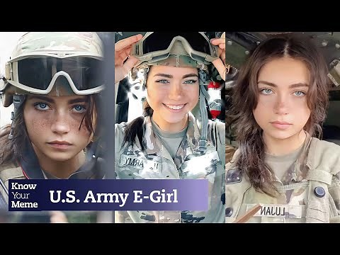 The Internet is Simping Over Army E-Girls
