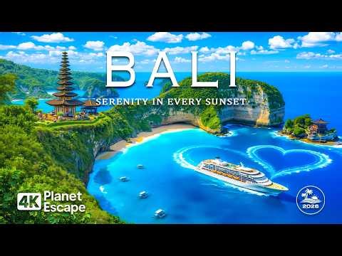 [4K] Bali Drone Footage 🇮🇩 Uluwatu, Nusa Penida, Exotic Island Escape & Deep House Chill (Ultra HD)