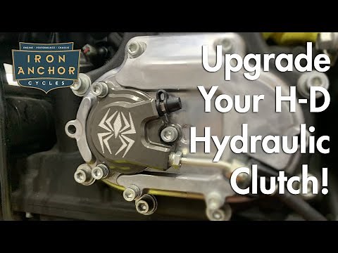 Easy Upgrade for your Harley M8 Hydraulic Clutch!