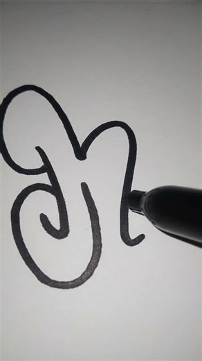How To Do The Letter "h" Graffiti Throw Up Letters #graffiti #art #letters #ideas