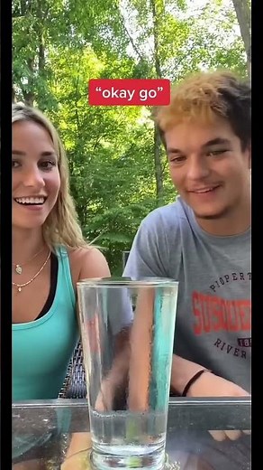 WATER CUP CHALLENGE😂 watch till the end… #shorts