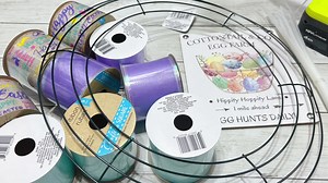 Good morning! Here is one of the easiest ribbon wreath methods I have found! Makes a nice full wreath and takes no time at all to make! I hope it inspires you! *Sprinkle* | We Craft Around