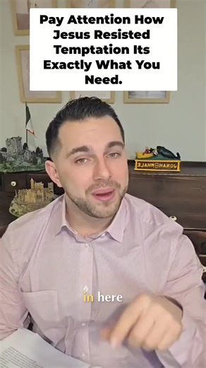 Satan's temptations of Jesus: Bread, jumping off a mountain, and power. Jesus's unwavering response emphasizes faith and worship. #Faith #Jesus #Temptation #Biblical #Christianity #Inspiration