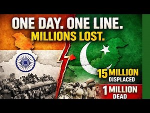 The Partition of India and Pakistan (1947) Explained in 3 Minutes