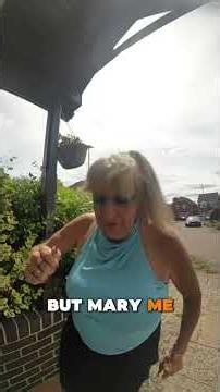 Elderly Woman Goes Crazy As She Claims My Drive