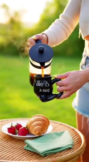 The Most Satisfying Coffee Cup Experience