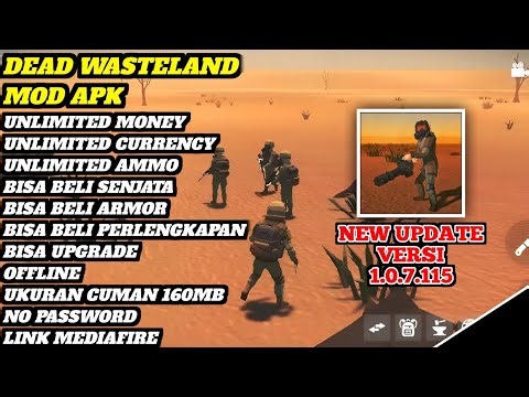 Dead wasteland survival RPG mod apk terbaru versi 1.0.7.115 new update mod menu apk