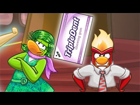 Club Penguin - TripleDent Gum (Inside Out CPMV)