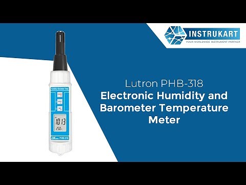 Lutron PHB-318 Electronic Humidity and Barometer Temperature Meter