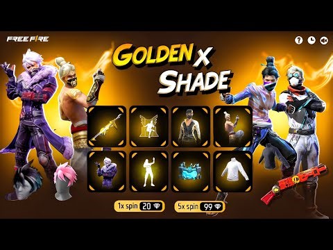 Golden Shade Bundle Return Free Fire 💥😮| golden shade bundle | free fire new event | ff new event
