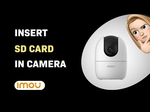 How to Insert SD Card in Imou Ranger 2 Camera
