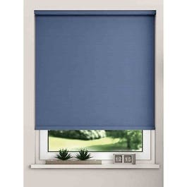 New Edge Blinds Thermal Blackout Roller Blinds 115cm Navy