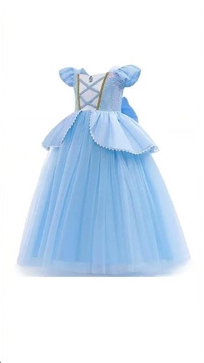 Every Girl's Dream: Cinderella Ball Gown with Accessories! 🦋